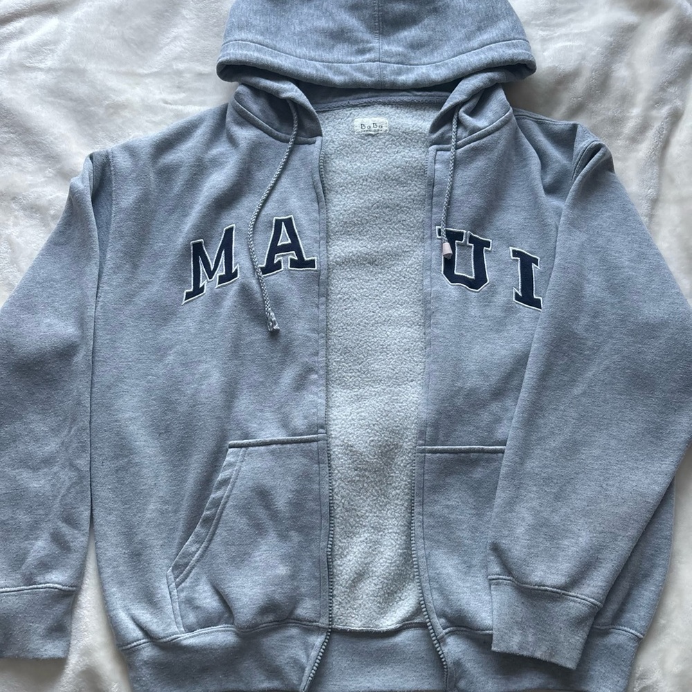 Gray MAUI Hoodie